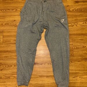 Gray Gym Shark Joggers